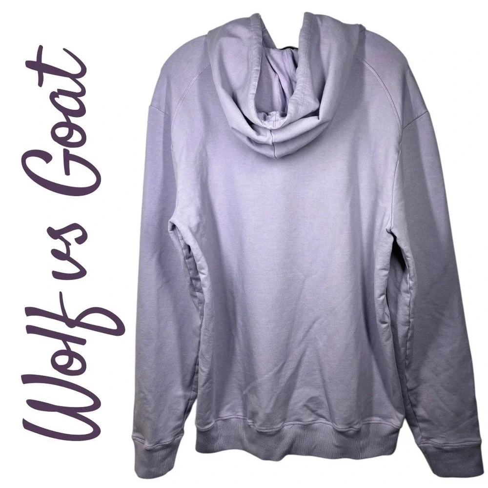 NWOT WOLF VS GOAT‎ ELEVATED LUXE LAVENDER PURPLE HOODIE ITALY RESORTWEAR XXL